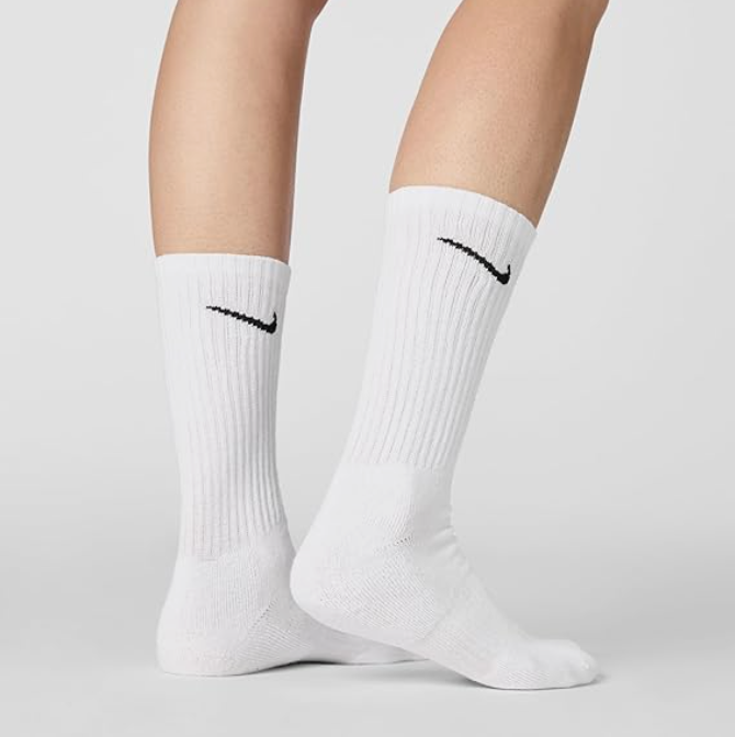 Nike Unisex Adult Everyday Cushioned Training Crew Socks (6 Pairs)