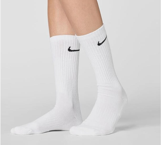 Nike Unisex Adult Everyday Cushioned Training Crew Socks (6 Pairs)